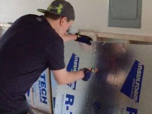 DIY Project:  Basement insulation upgrade after flood