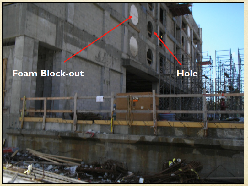 Knock Outs and Block Outs Using Expanded Polystyrene (EPS) to create